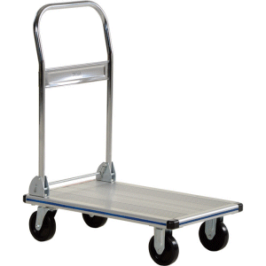 Vestil Aluminum Folding Handle Platform Truck